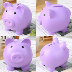 H&W Mini Piggy Bank dimensions show a compact size perfect for desks