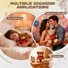 HWD I Love You teddy in home decor brings warmth