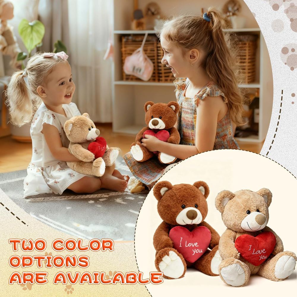 HWD I Love You teddy gift-ready Valentines decor