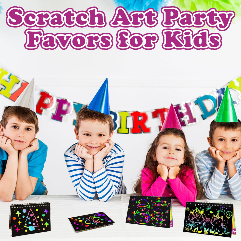 HXDOGSP kid doodling scratch art for screen-free creative fun.
