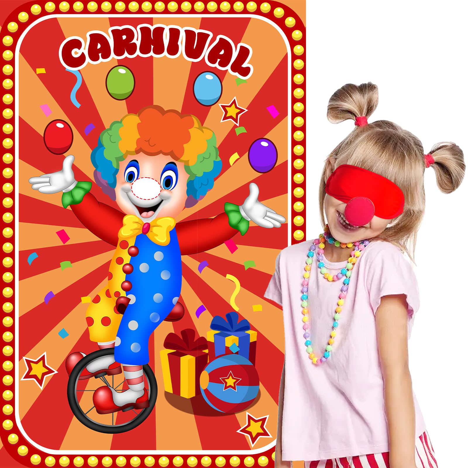 Hxezoc classroom circus decor adds festive atmosphere.