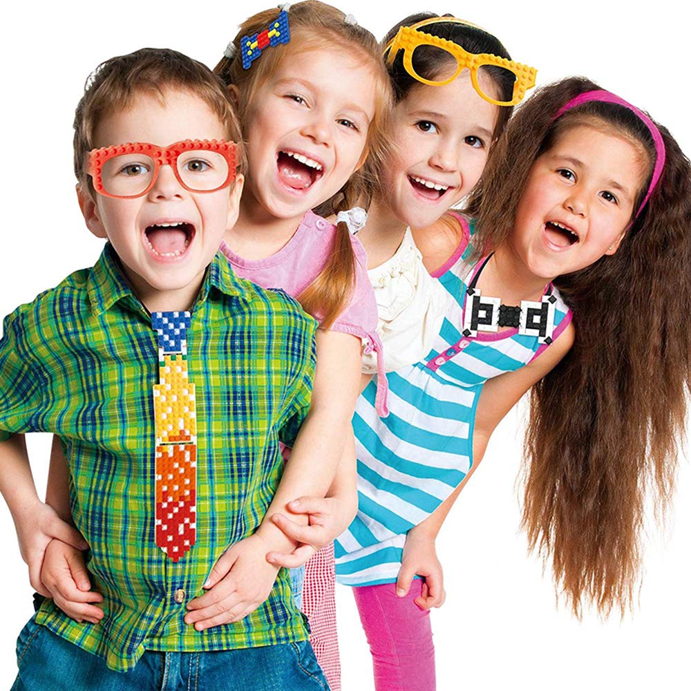 Classroom or party use with Hxezoc building bricks glasses ideas
