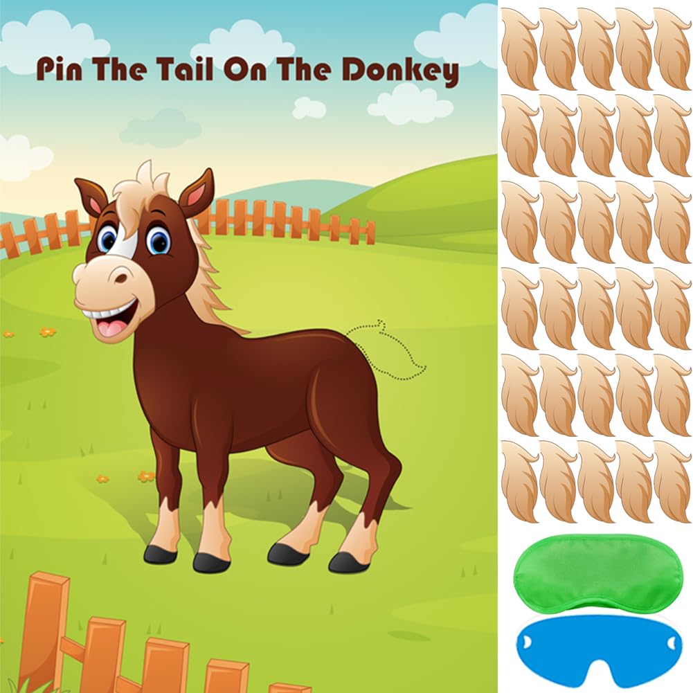 Hxezoc donkey themed decor enhances birthday celebrations.
