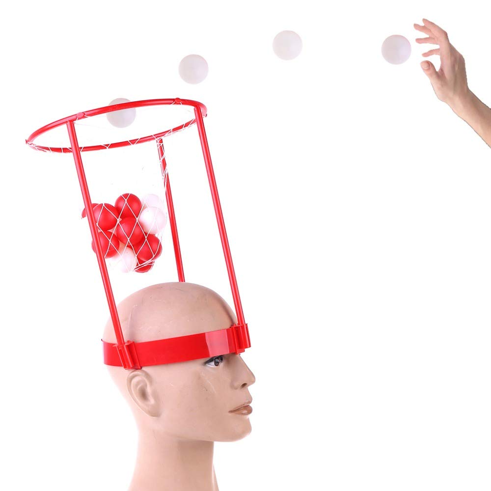 Hxezoc Head Hoop Basketball stent-tubes provide sturdy, portable setup.
