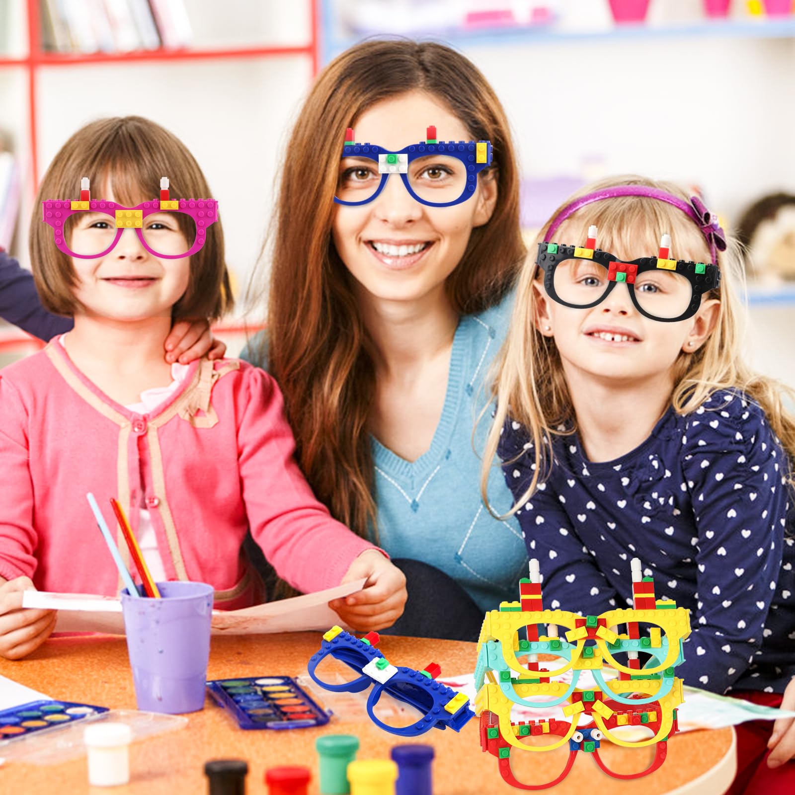 Hxezoc party-favor glasses create memorable, interactive fun at celebrations.