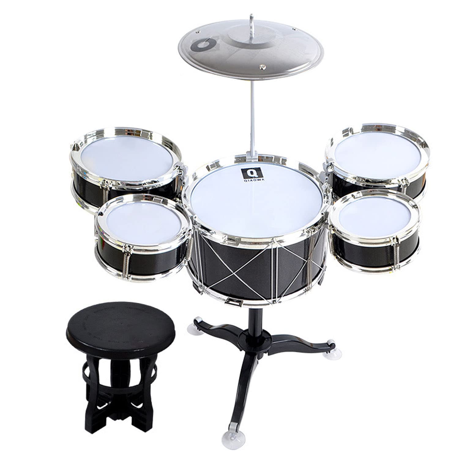HXIA base drum in a kid-friendly drum set for beginner rhythms