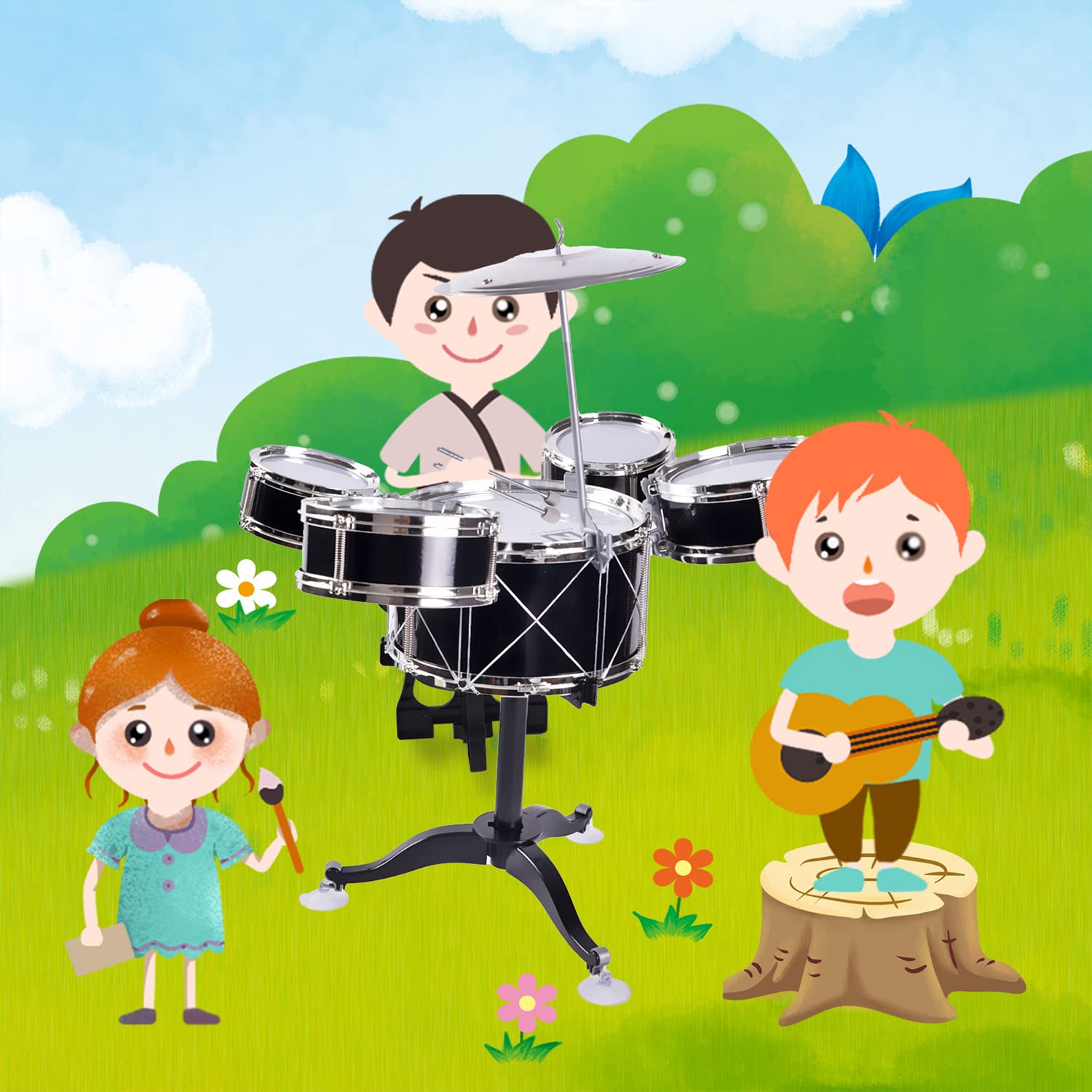 HXIA small drum 02 adds varied tones for creative play