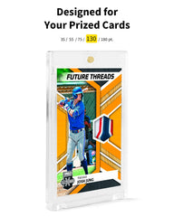 HYARUAT 5-pack card holders unpacked for organized protection of trading cards