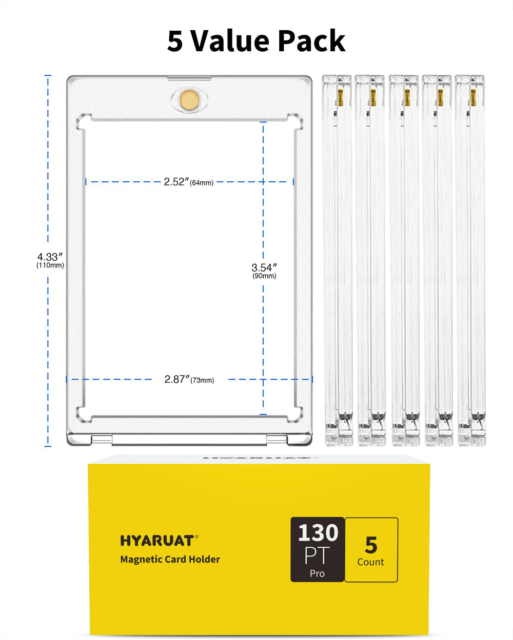 HYARUAT high-clear display reveals vibrant card art with VLT above 83%