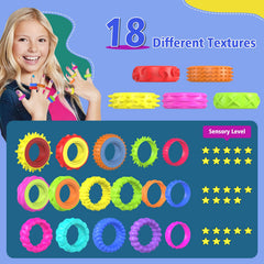 HYASIA fidget rings kid-friendly use case for focus during homework