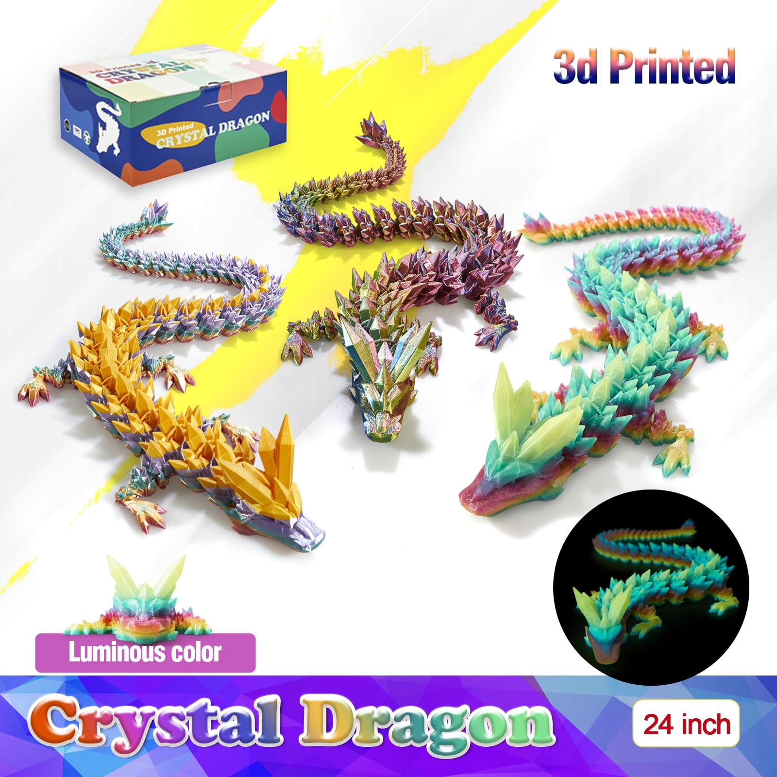 HyBaiS glow dragon unboxing surprise sparks delight for kids.