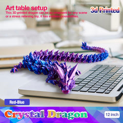 HyBaiS dragon neck joints flex for varied display options.