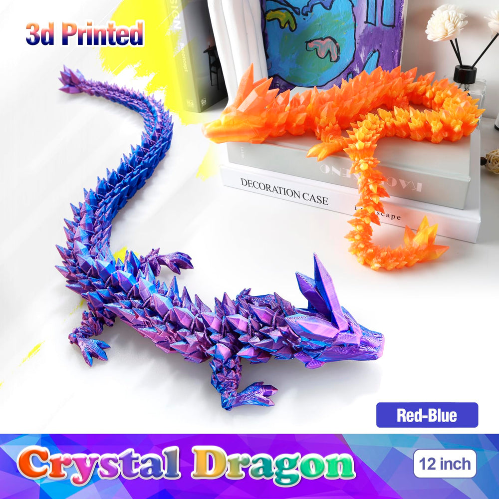 HyBaiS dragon perched on shelf, guarding decor with whimsy.