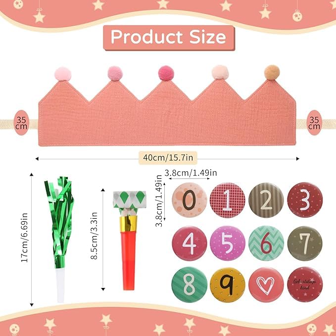 Hyber&Cara adjustable crown strap ensures secure, easy fit for growing kids.