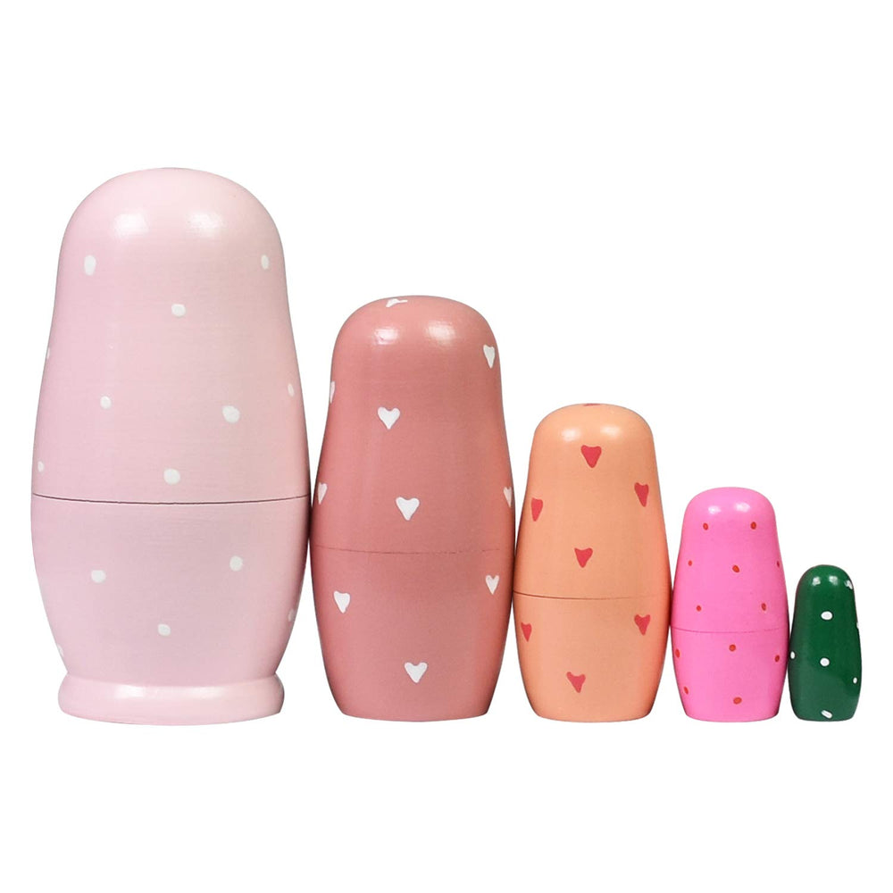 HYCLES handmade painted nesting dolls showcasing unique craftsmanship and decorative charm