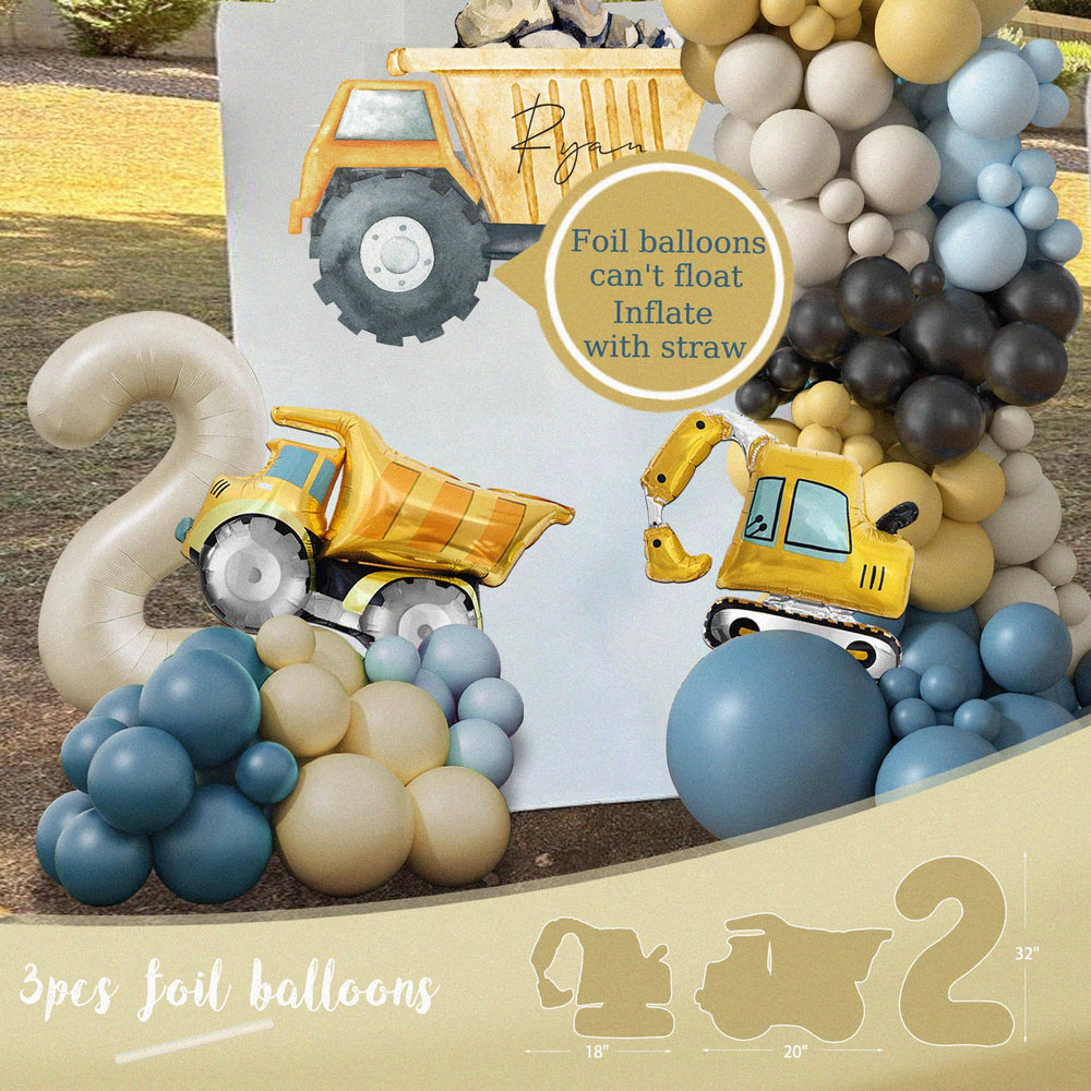 HYCSANBAO cupcake toppers add construction details to treats