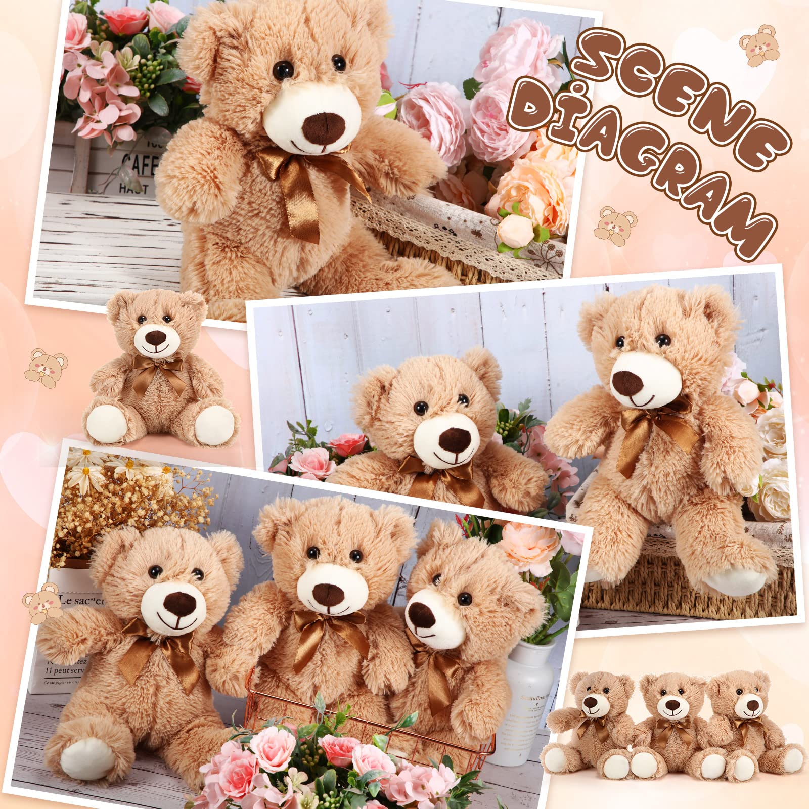 HyDren bear on bed demonstrates warm bedroom decor touch.