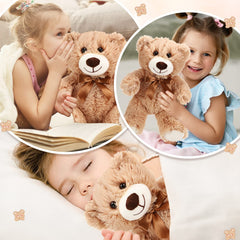 HyDren bear ready for cuddling during reading or nap time.