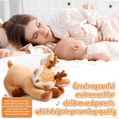 HyDren deer in hug pose ready for travel comfort
