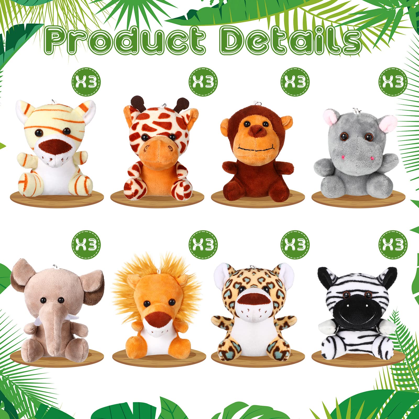 HyDren tiger plush—cute mini friend for gifts and stocking stuffers