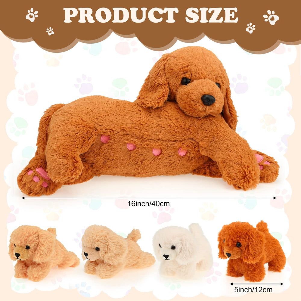 HyDren Nurturing Dog magnets feature, belly and nose details.