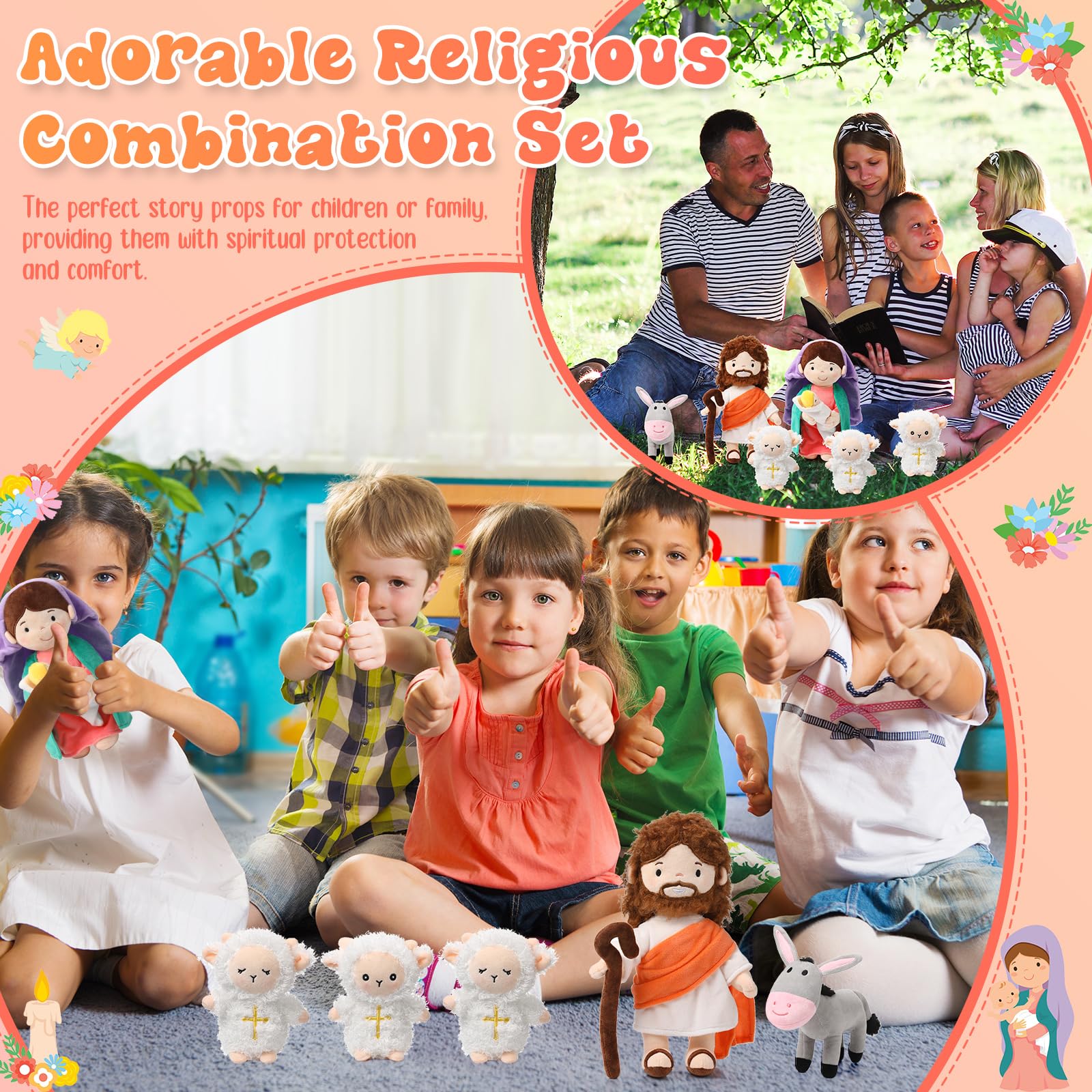 HyDren plush nativity complete set as a thoughtful gift