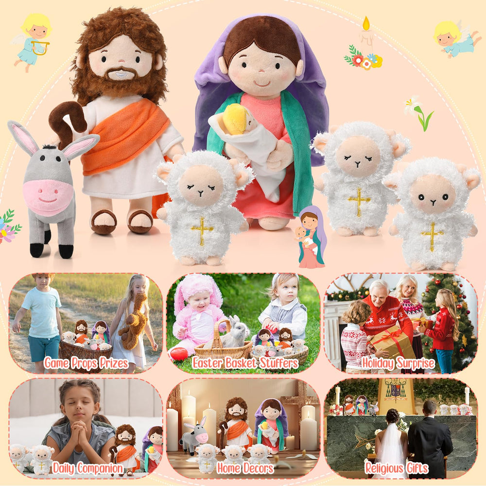 HyDren plush nativity soft material provides cozy hugs during nap time