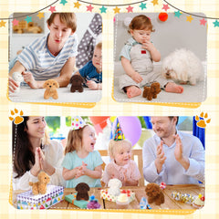HyDren puppy plush ideal for indoor adoption events and warm welcomes.