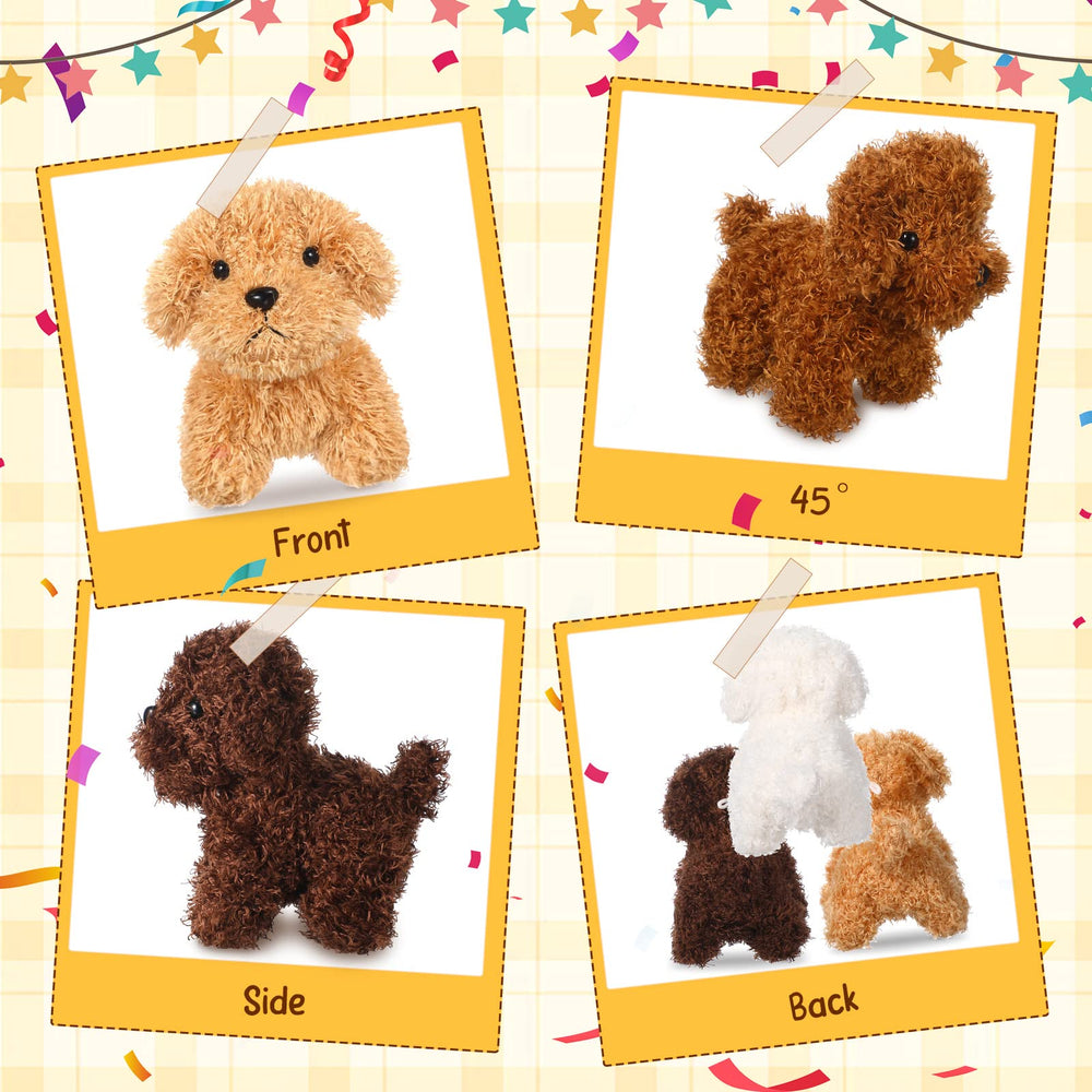 HyDren multicolor puppy plush makes a thoughtful gift idea for celebrations.