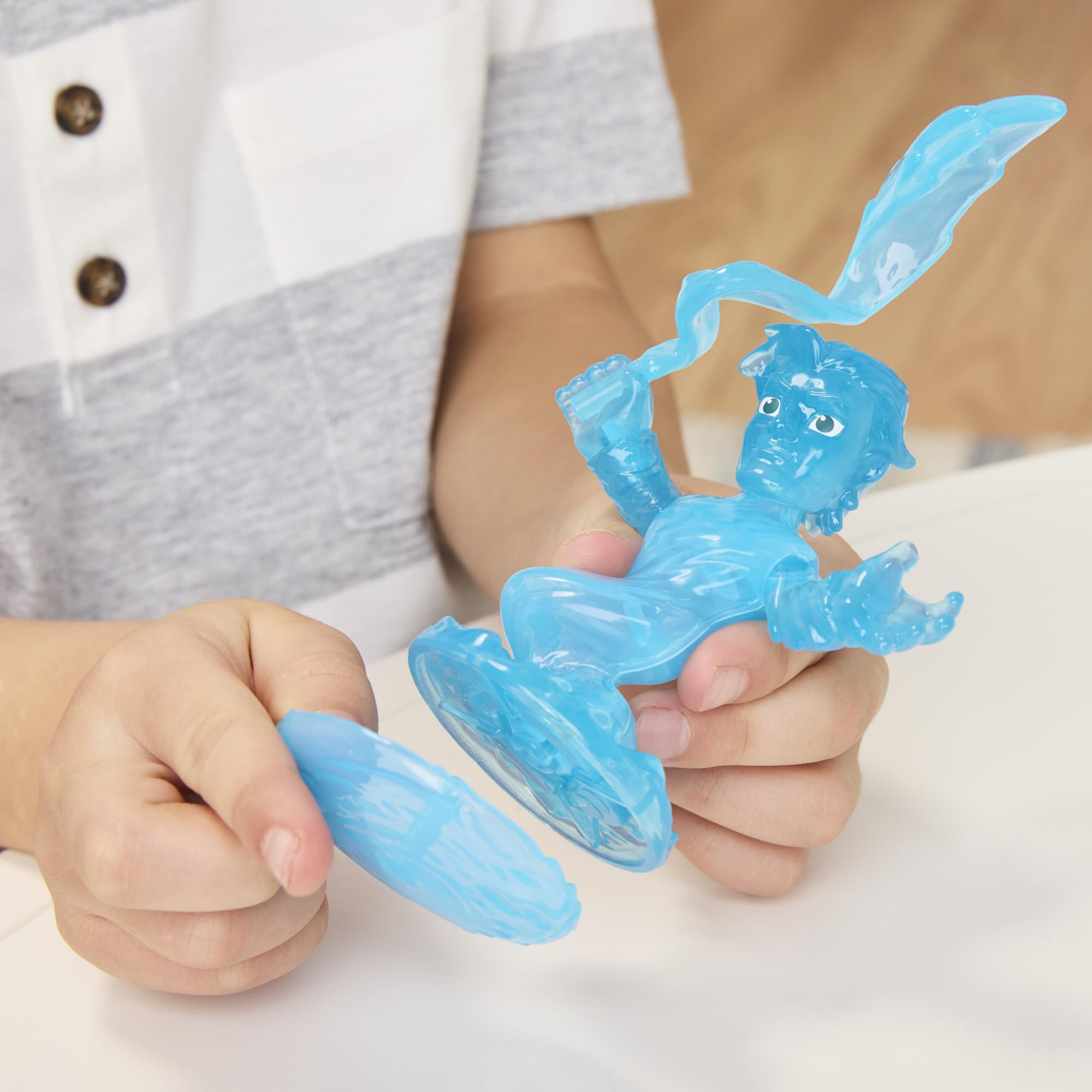 Hydro-Man water whip attachment for action-packed battles.