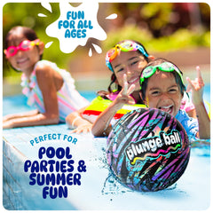 HydroSport Plunge Ball supports solo or team pool fun