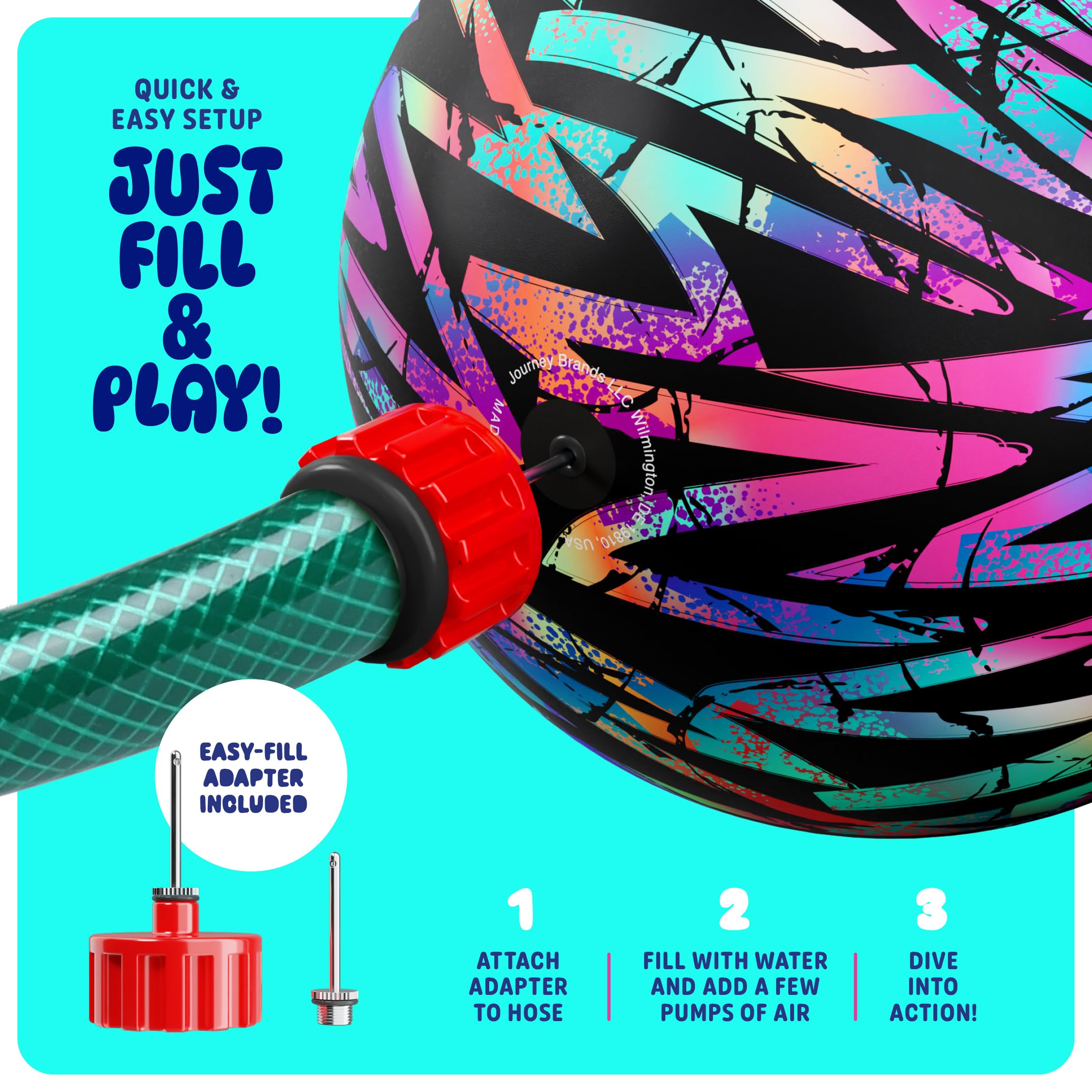 HydroSport Plunge Ball ideal for kids ages 8–12