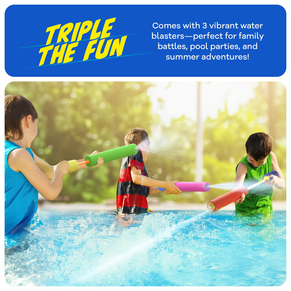 HydroSport water blaster designed for easy family fun and quick setup