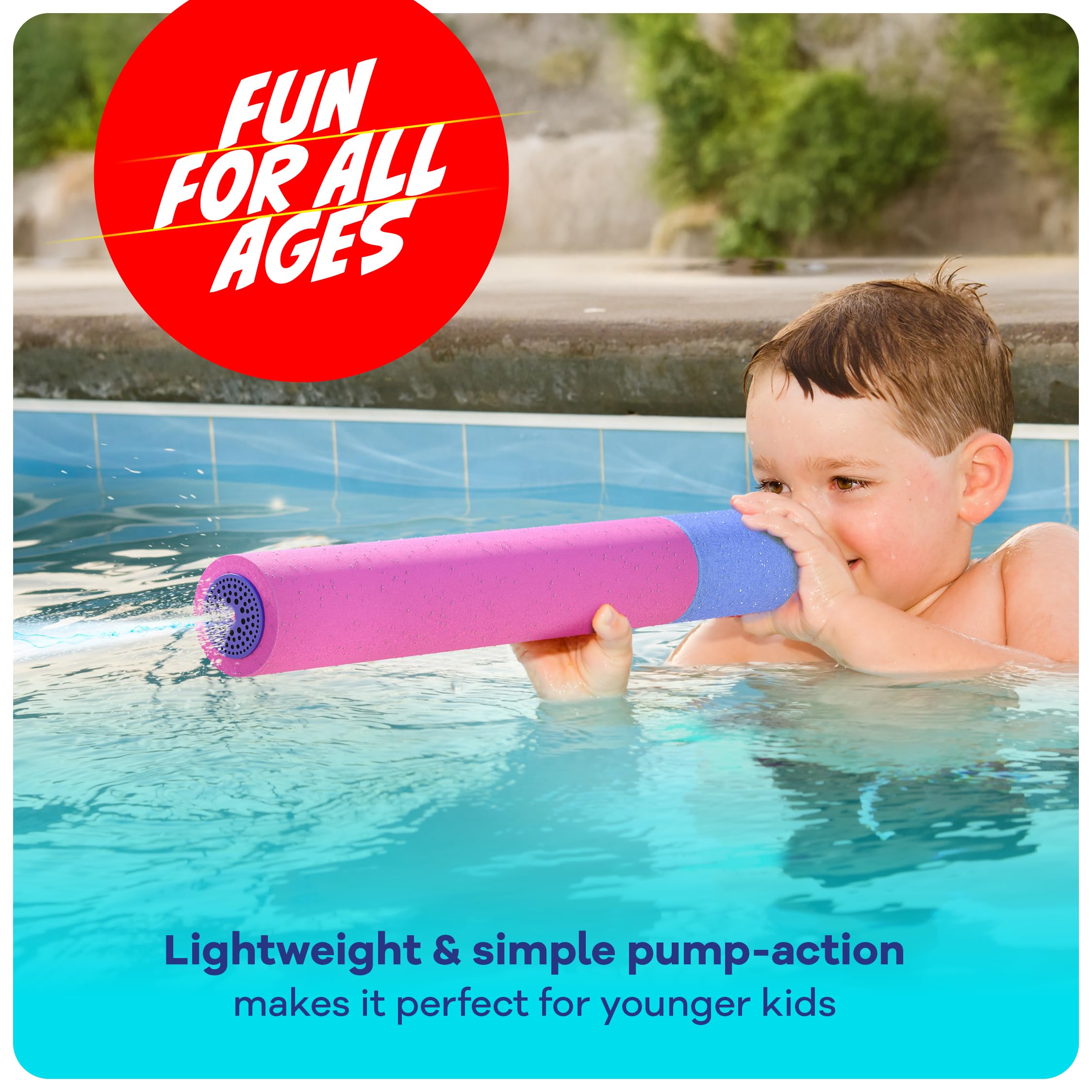 HydroSport water blaster ideal for backyard games and poolside party moments