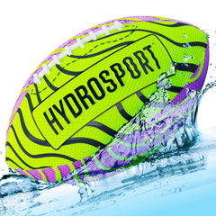 HydroSport Water Football in the pool shows durable waterproof design for wet play.