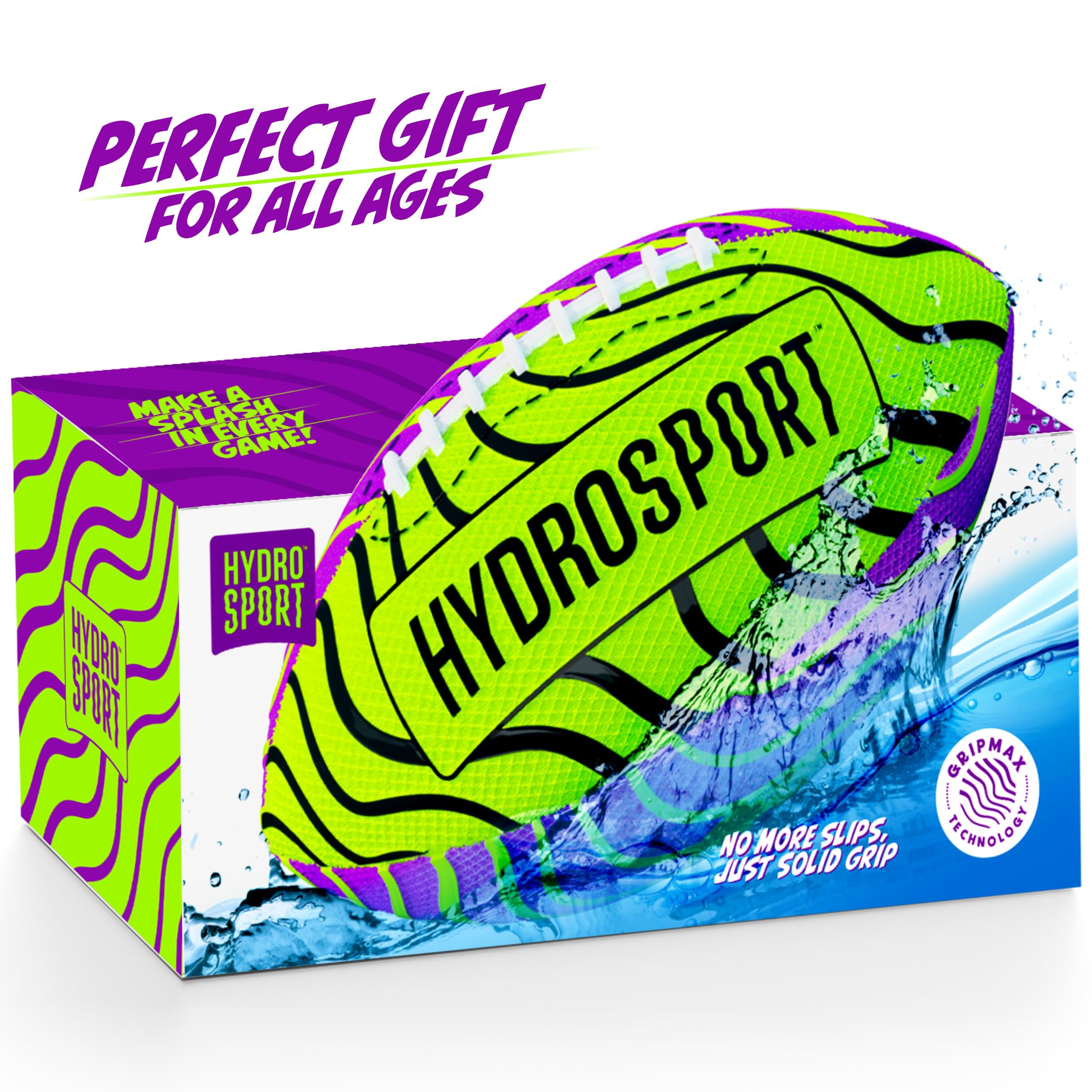 HydroSport Water Football includes pump-not-included notice to plan your own pump.