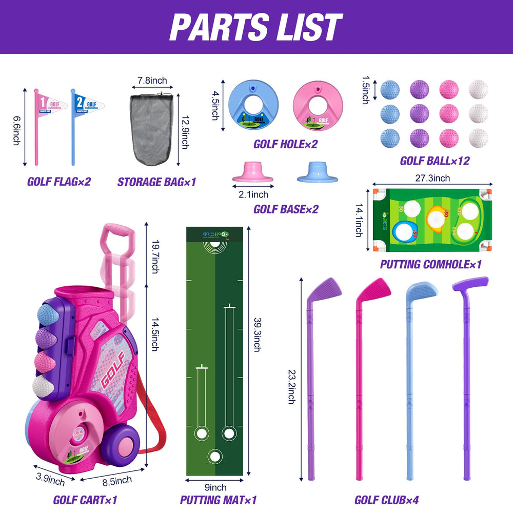 HYES pink 2-in-1 set is a versatile gift for toddlers' active play.