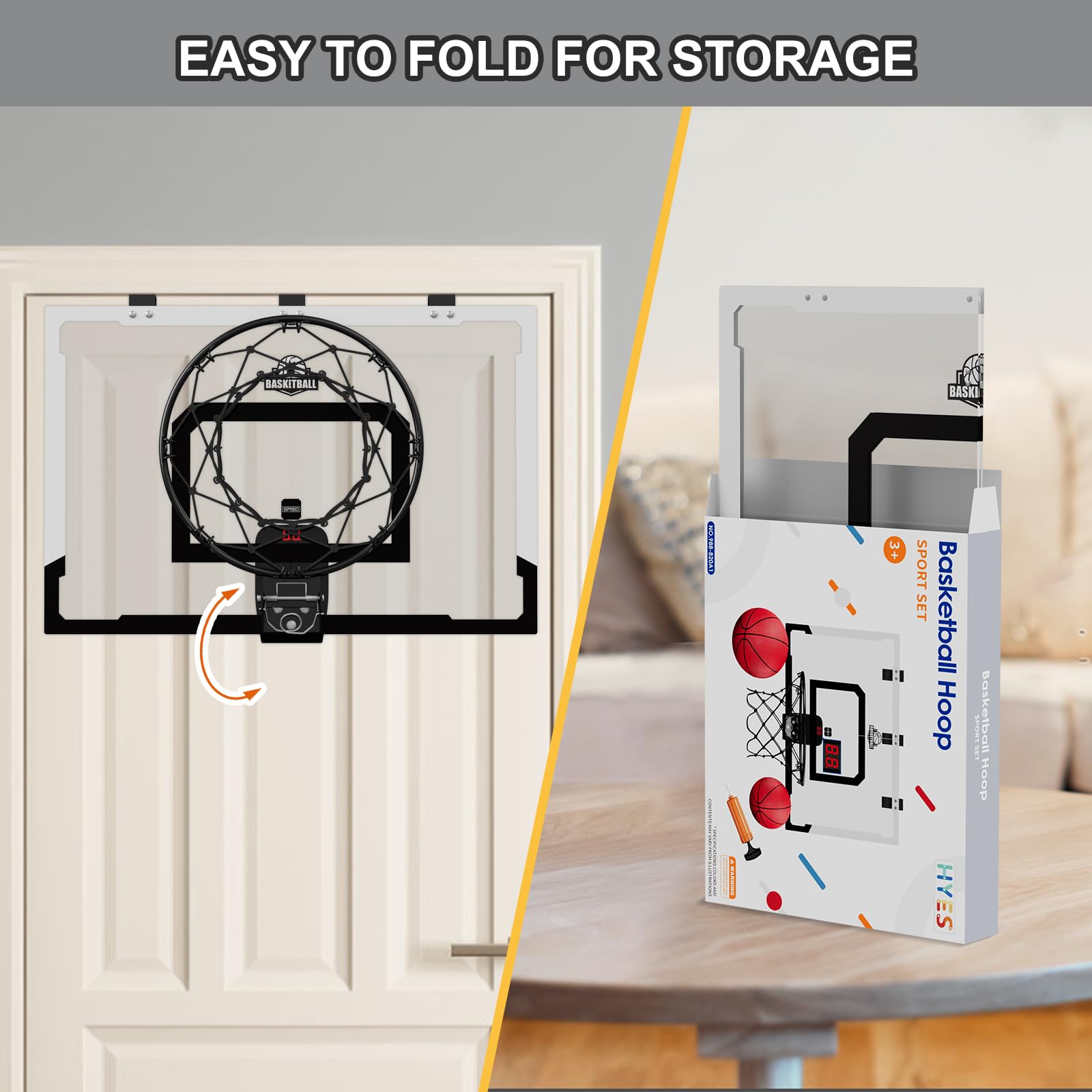 HYES anti-vibration foam corner pads protect doors and reduce noise