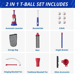 HYES blue indoor-outdoor set for home or yard games.
