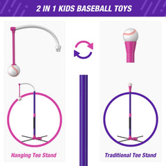 HYES baseball set storage bag for simple transport.