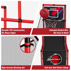 HYES backboard made of sturdy plastic for long lasting use.