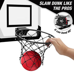 HYES breakaway rim for dynamic dunks and realistic feel
