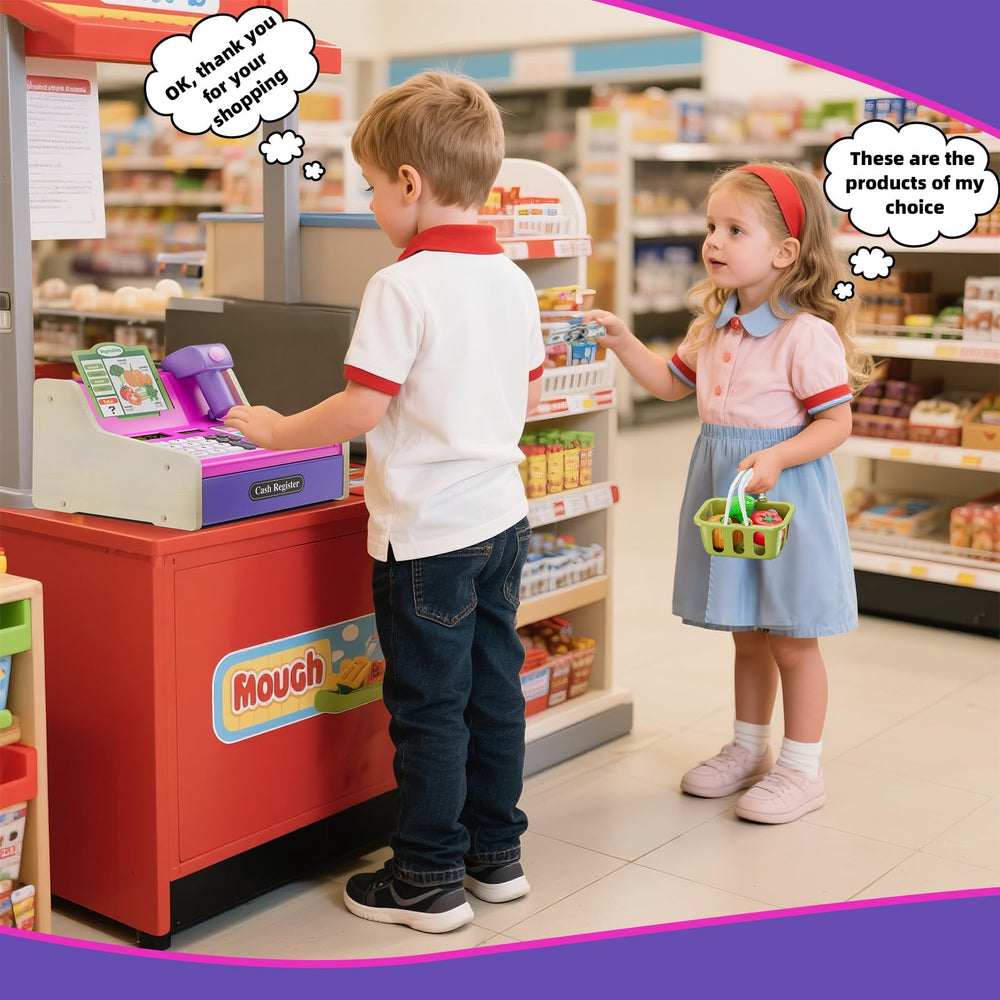 HYES toy till fosters sharing and cooperative play during kitchen and store pretend games