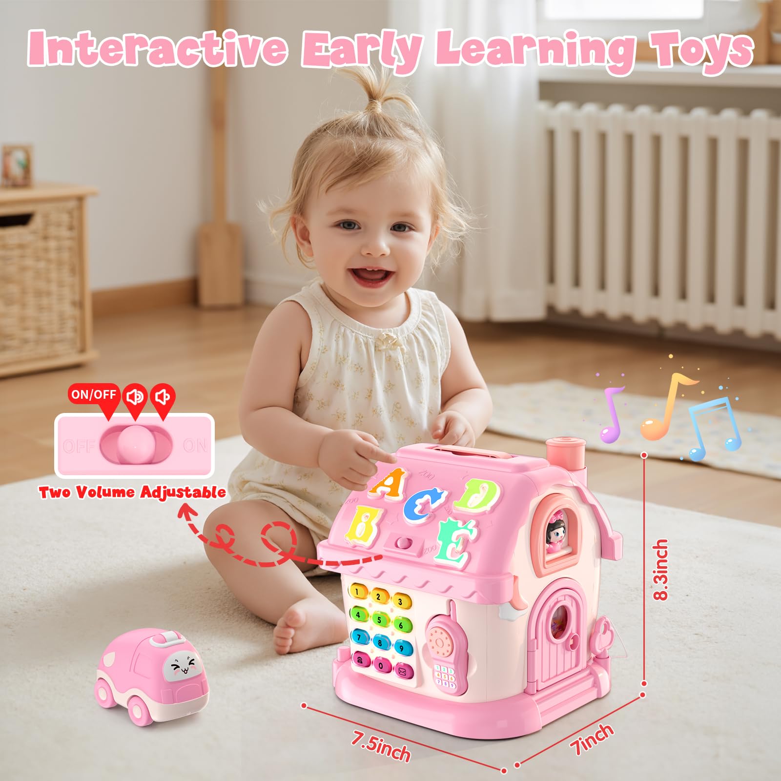 HYES compact dimensions fit small spaces for cozy play at home