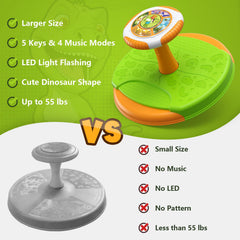 HYES supports up to 55 lbs for growing toddlers.