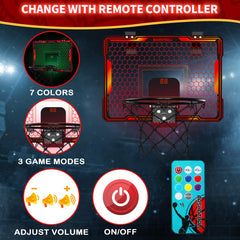 HYES electronic scoreboard displays scores during fast indoor games