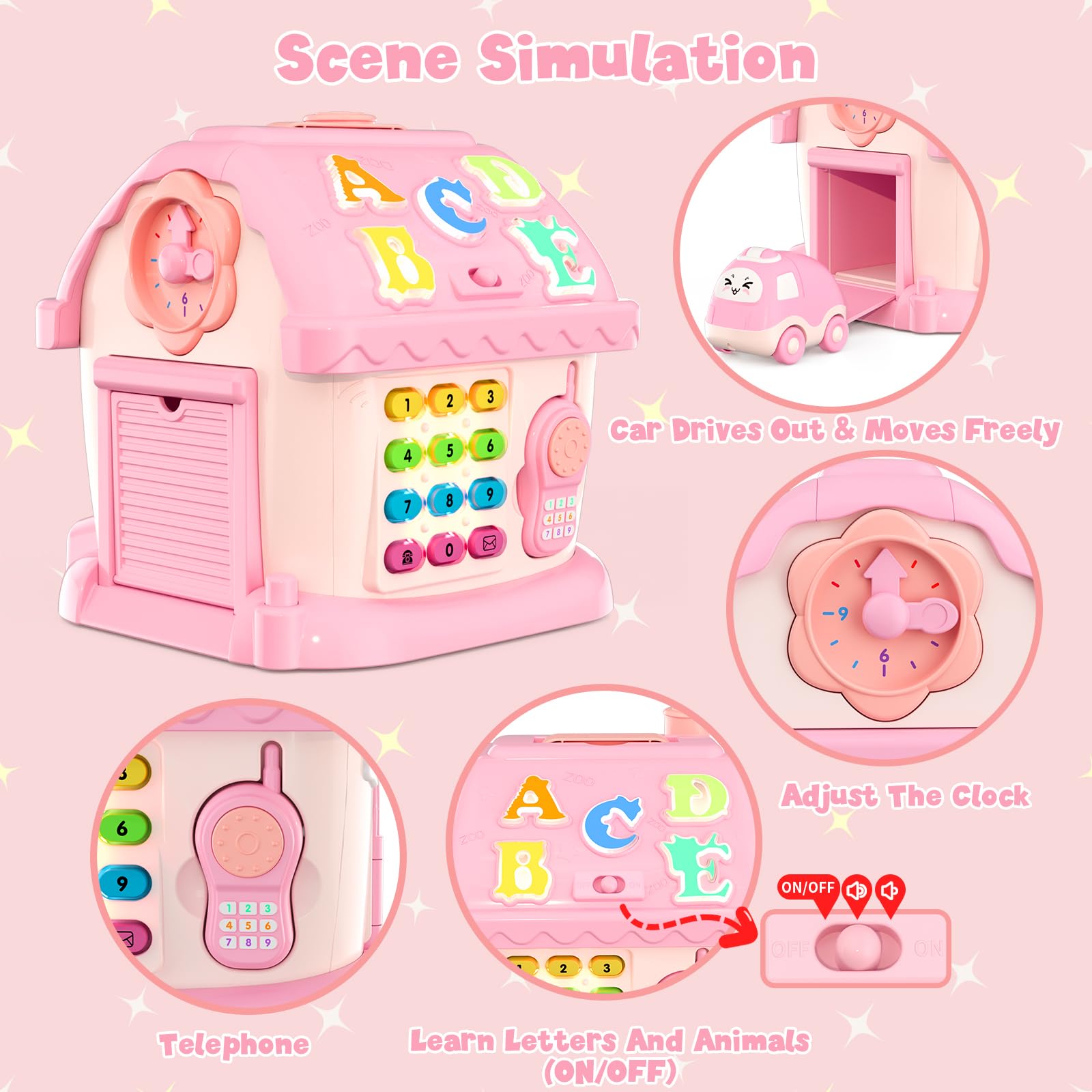 HYES four buttons for sounds expand sensory exploration and storytelling fun