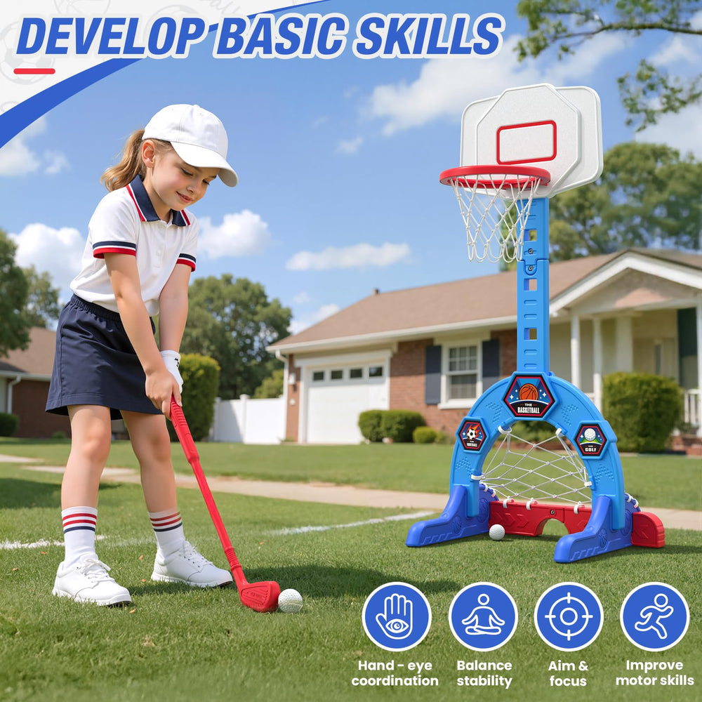 HYES golf club for at-home putt practice.