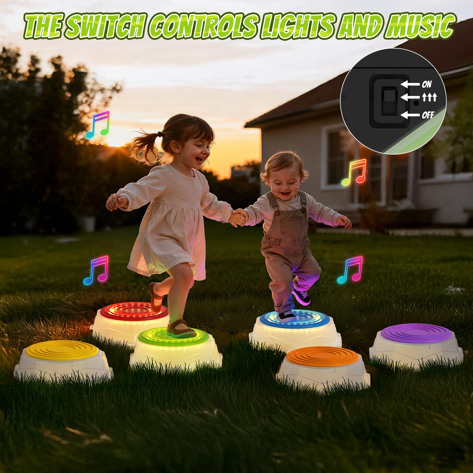 HYES non-slip pads provide stable footing on any surface during jumps.