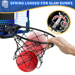 Reinforced steel rim for durability during play